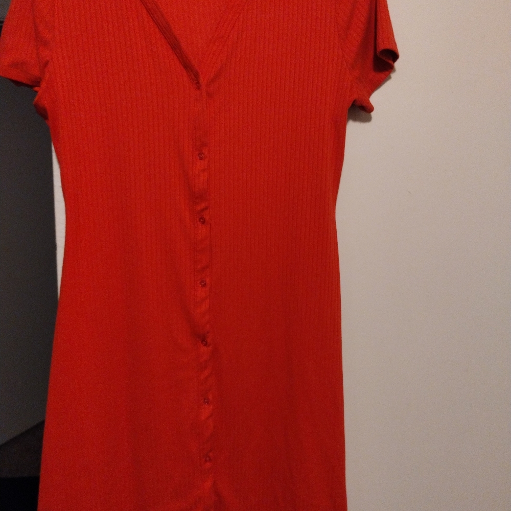 Harlow & Rose Button-Down Dress Size Medium/ Midi